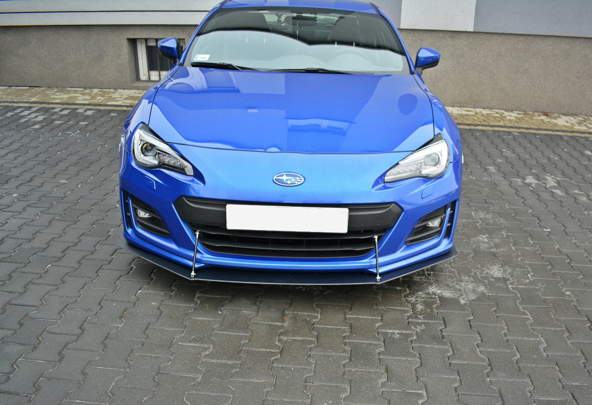 Maxton Design Racing Street+ Spoilerlippe Front Ansatz V.1 passend für Subaru BRZ Mk1 Facelift