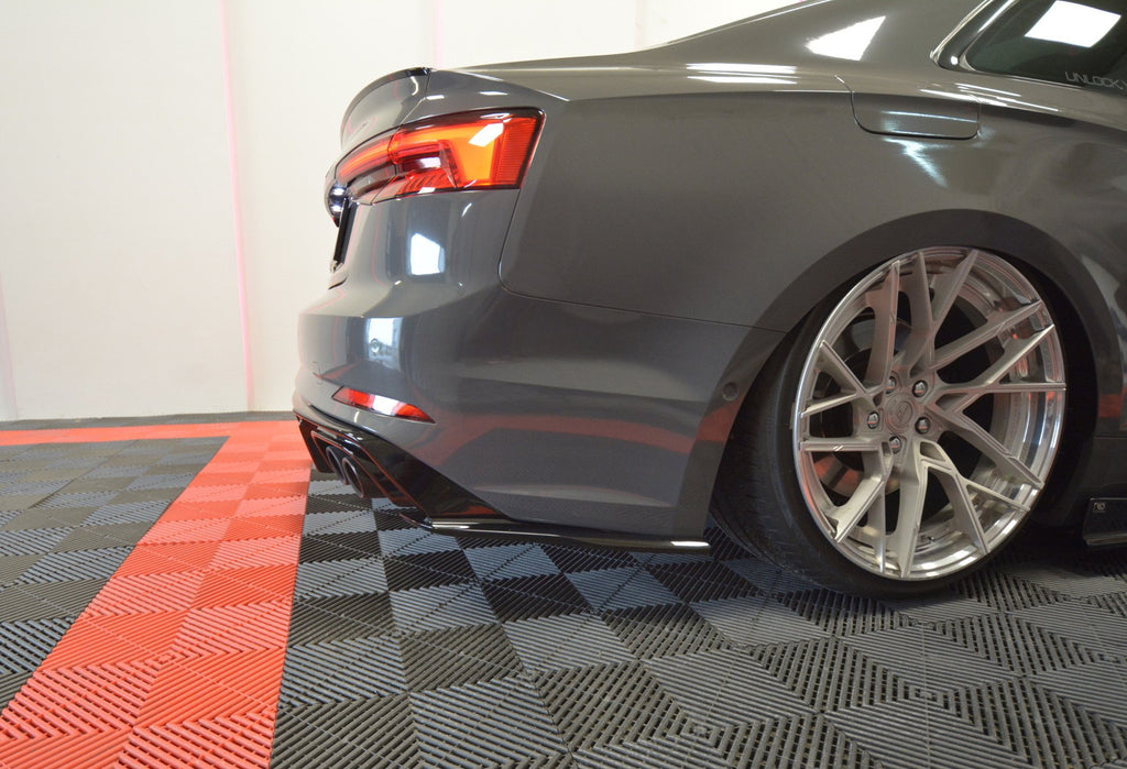 Maxton Design Heck Ansatz Flaps Diffusor passend für Audi S5 F5 Coupe