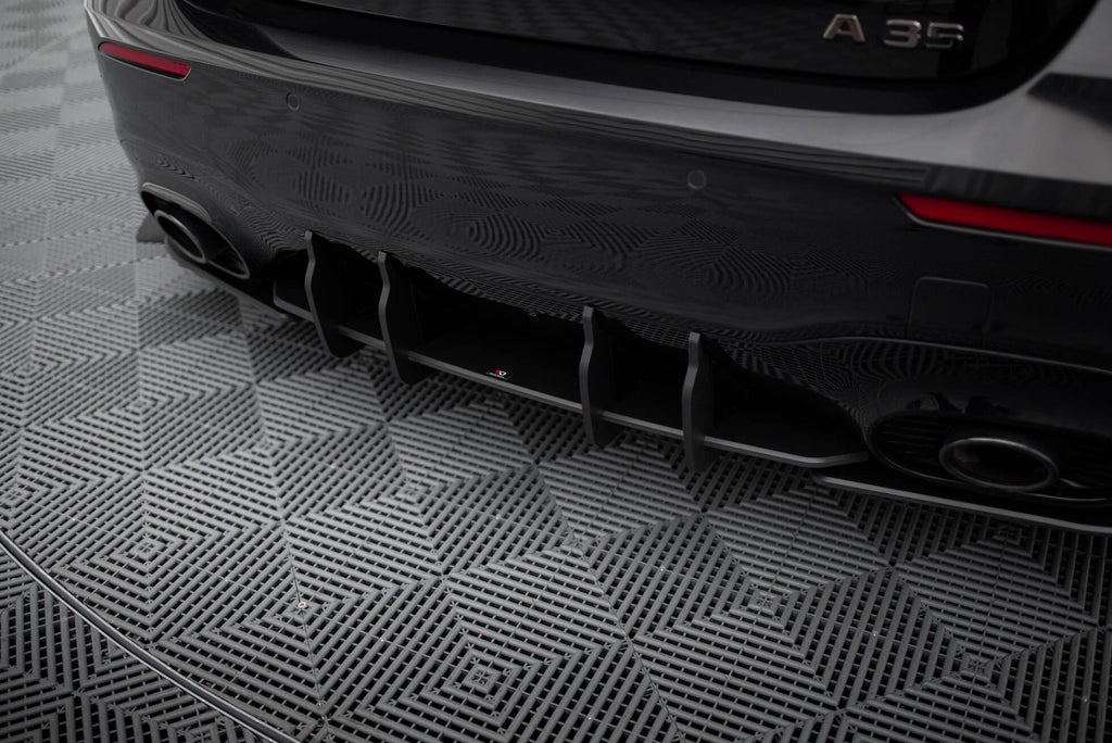 Maxton Design Street Pro Heckschürze passend für Mercedes-AMG A35 Hatchback W177