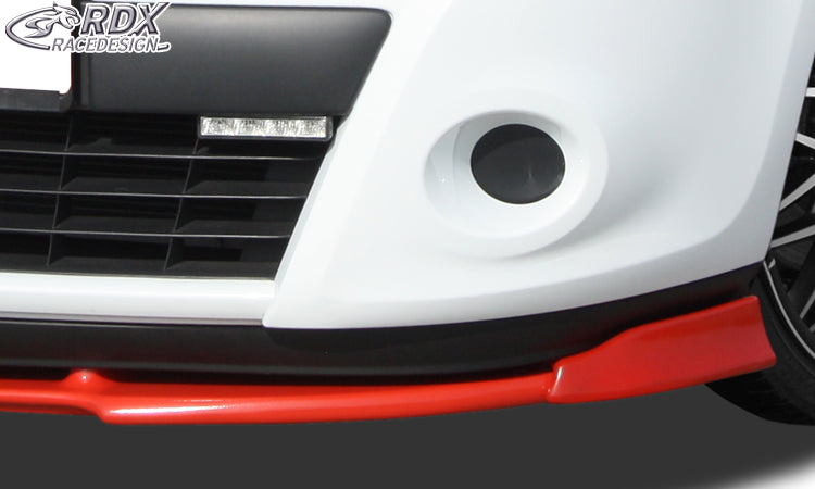 RDX Frontspoilerlippe VARIO-X für RENAULT Clio 3 Phase 2 (nicht RS) Frontlippe Front Ansatz Vorne Spoilerlippe