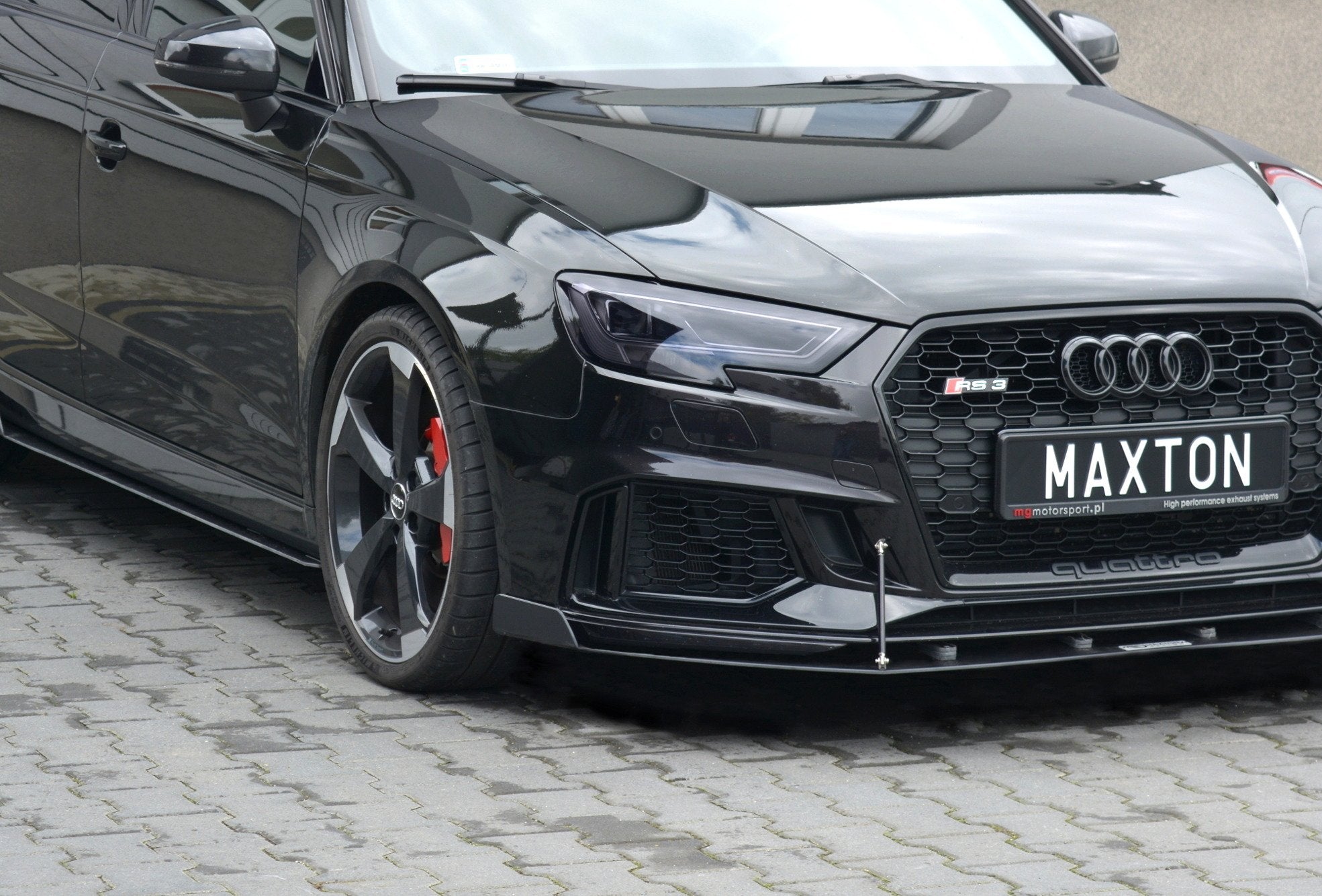 Maxton Design Front Sport Diffusor V.2 Audi RS3 Sportback 8V Facelift für Audi A3