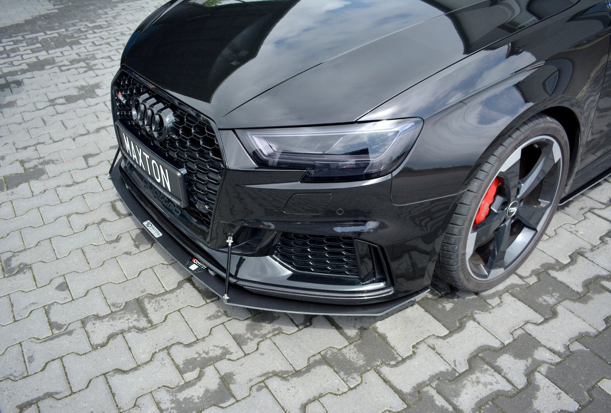 Maxton Design Front Sport Diffusor V.1 Audi RS3 Sportback 8V Facelift für Audi A3