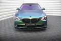 Maxton Design Street+ Spoilerlippe Front Ansatz V.1 passend für BMW 7 F01 schwarz Hochglanz