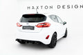 Maxton Design Diffusor Heck Ansatz passend für Ford Fiesta Mk8 ST-Line schwarz Hochglanz