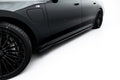 Maxton Design Street+ Seitenschweller Leisten V.2 passend für BMW 740d xDrive M Paket / 740i xDrive M-Paket G70 schwarz Hochglanz