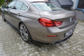 Maxton Design Heckansatz BMW 6er Gran Coupe F06 schwarz Hochglanz für BMW 6er F06- F12- F13
