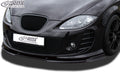 RDX Frontspoilerlippe VARIO-X für SEAT Leon 1P Facelift 2009+ mit für SEAT Aerodynamik-Kit Frontlippe Front Ansatz Vorne Spoilerlippe
