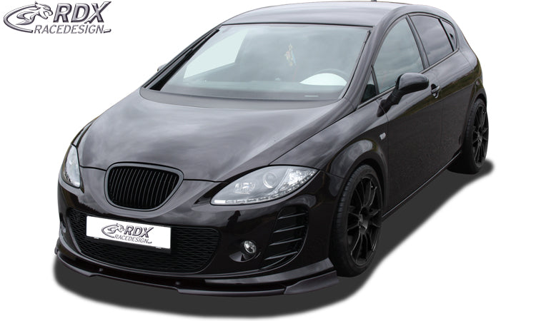 RDX Frontspoilerlippe VARIO-X für SEAT Leon 1P Facelift 2009+ mit für SEAT Aerodynamik-Kit Frontlippe Front Ansatz Vorne Spoilerlippe