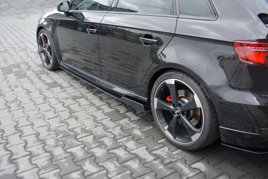 Maxton Design Sport Street+ Seitenschweller Leisten V.2 passend für Audi RS3 Sportback 8V Facelift