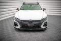 Maxton Design Street+ Spoilerlippe Front Ansatz V.3 passend für VW Arteon R Limousine / Shooting Brake Mk1 Facelift schwarz Hochglanz
