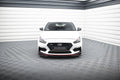 Maxton Design Front Splitter V.2 Hyundai I30 N Mk3 Hatchback / Fastback schwarz Hochglanz für Hyundai I30 N Mk3