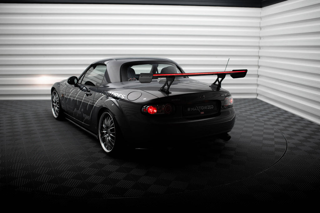 Maxton Design Carbon Spoiler+ LED Mazda MX5 Hardtop NC(MK3) für Mazda MX-5 Mk3 (NC)