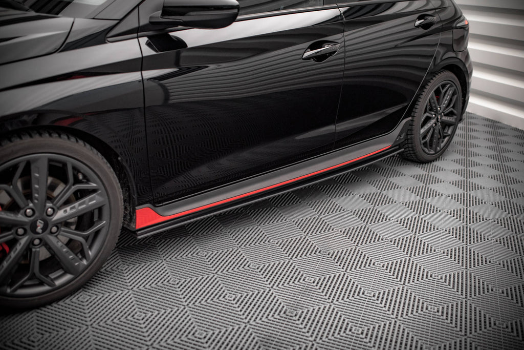 Maxton Design Street Pro Street+ Seitenschweller Leisten passend für Hyundai I20 N Mk3