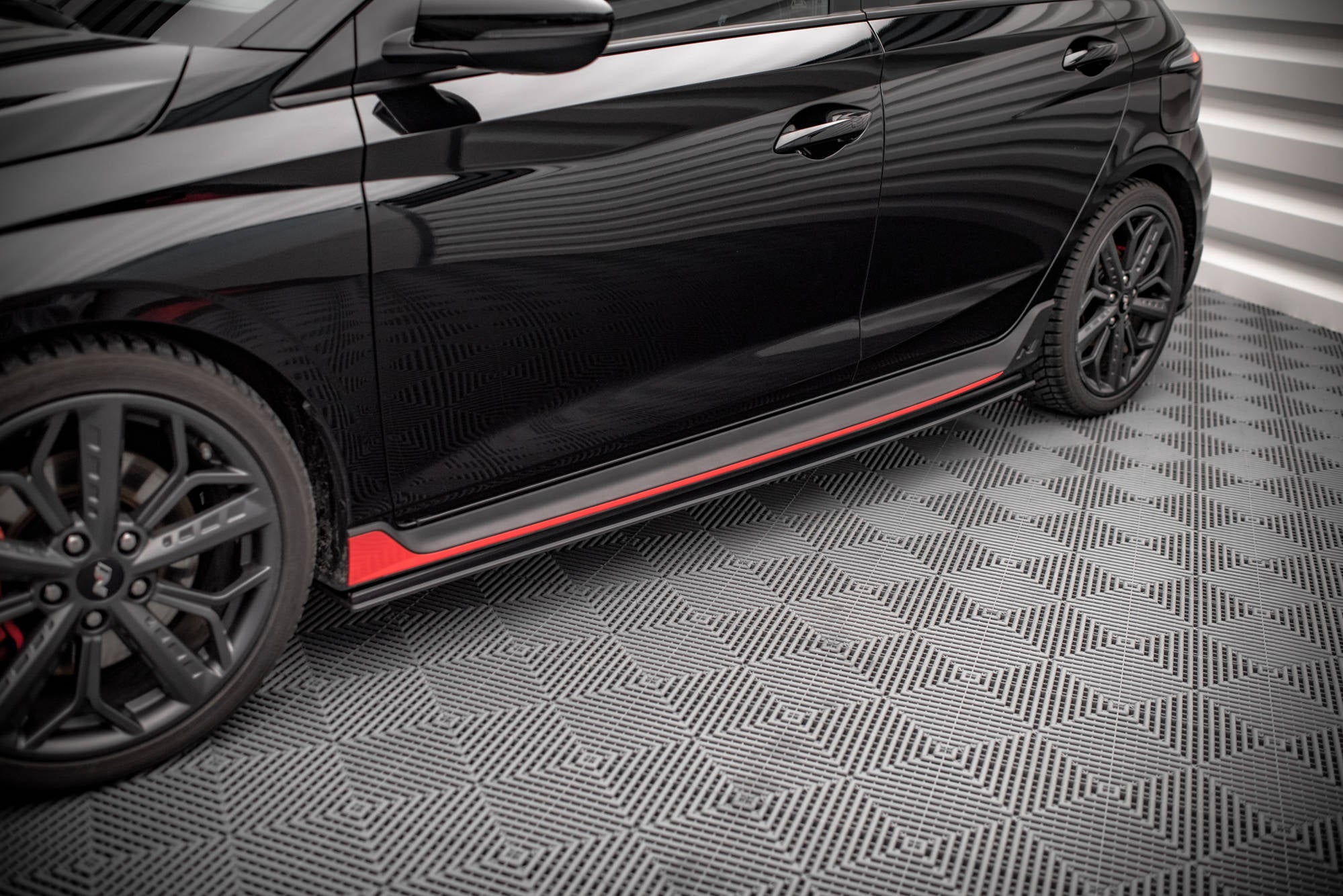 Maxton Design Street Pro Street+ Seitenschweller Leisten passend für Hyundai I20 N Mk3