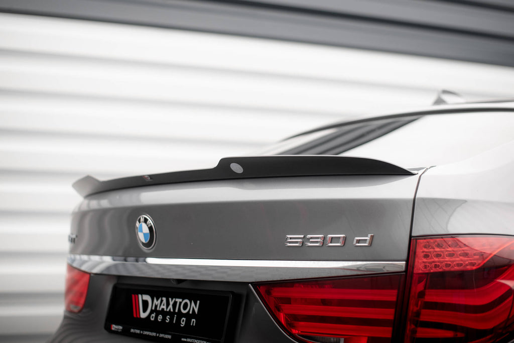 Maxton Design Spoiler CAP passend für BMW 5er GT M-Paket F07 schwarz Hochglanz