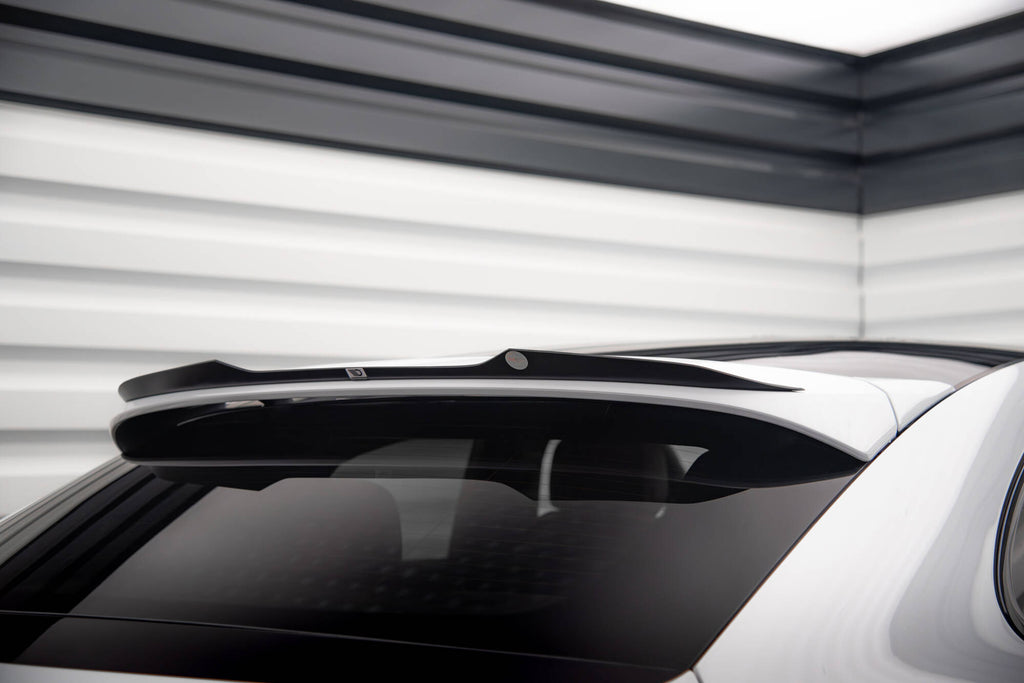 Maxton Design Spoiler CAP passend für Porsche Cayenne Coupe Mk3 schwarz Hochglanz