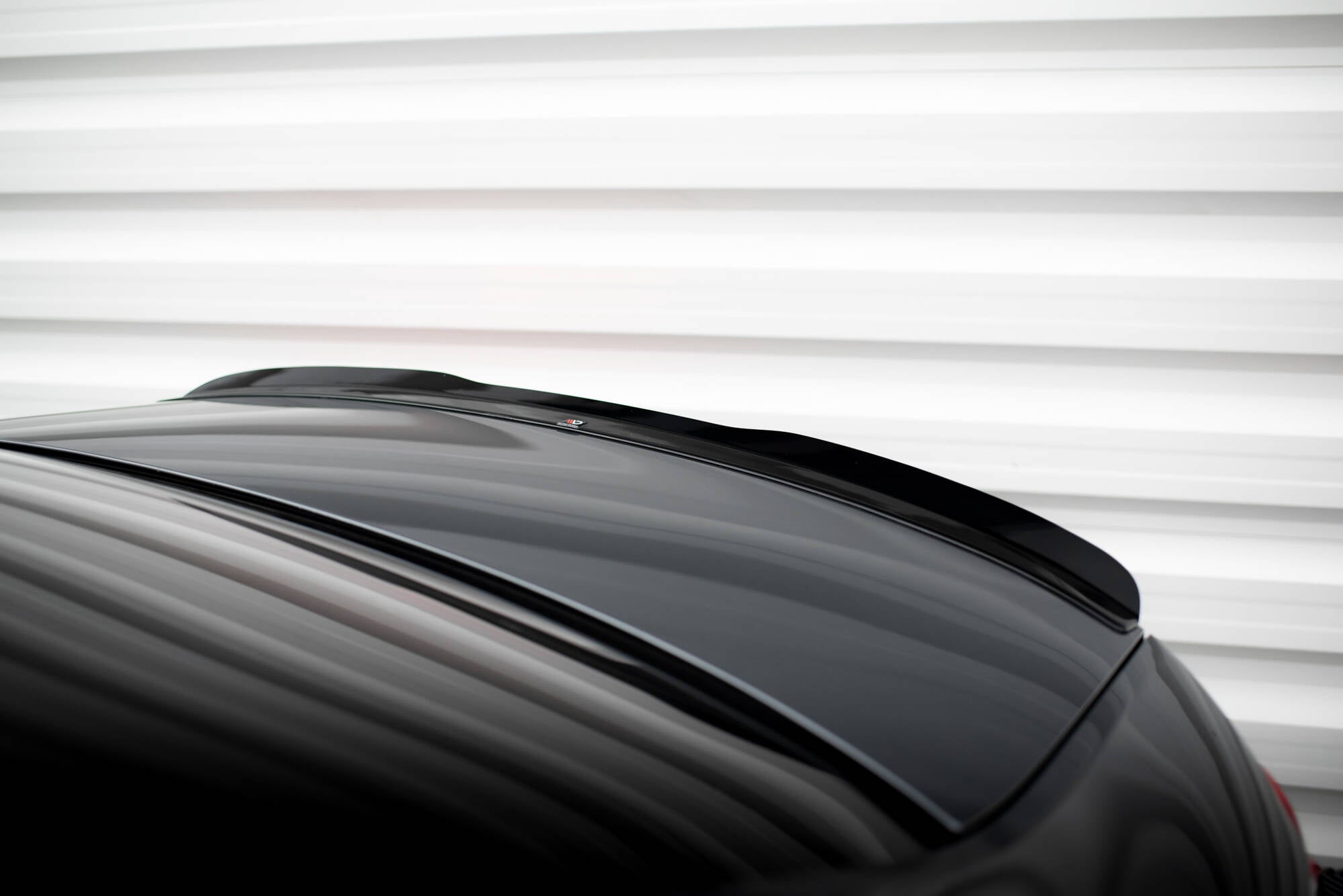 Maxton Design Spoiler CAP passend für Audi A6 / A6 S-line / S6 Limousine C7 Facelift schwarz Hochglanz