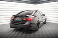 Maxton Design Heck Ansatz Flaps Diffusor V.1 passend für Infiniti Q50 S Mk1 schwarz Hochglanz