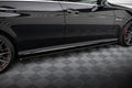 Maxton Design Street+ Seitenschweller Leisten passend für Mercedes-Benz E63 AMG / AMG-Line Limousine W212 Facelift schwarz Hochglanz