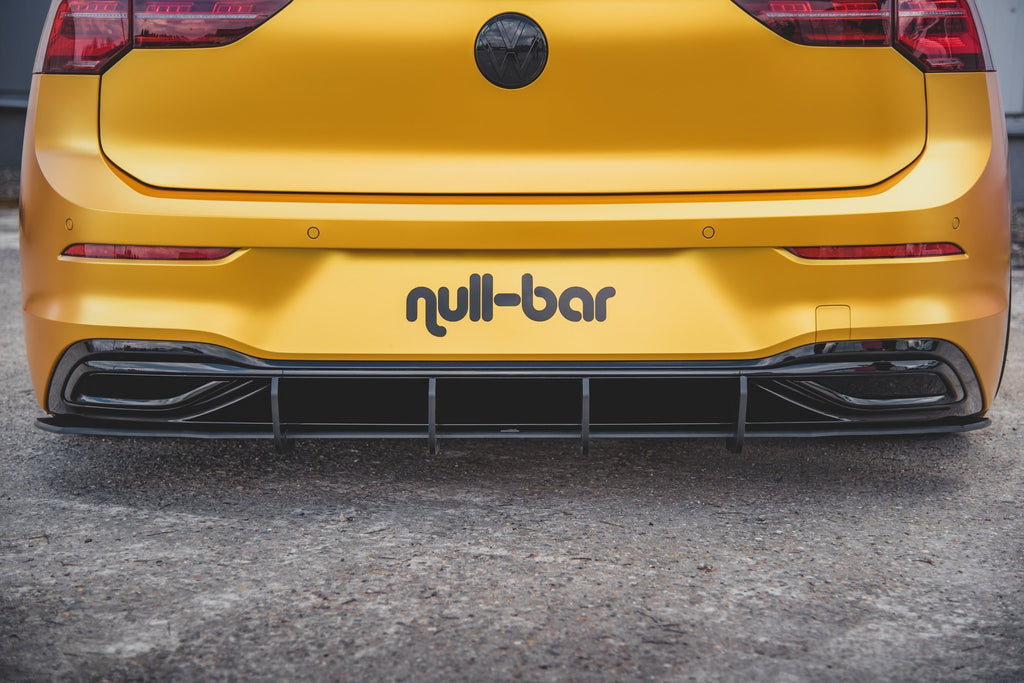 Maxton Design Robuste Racing Heckschürze V.1 passend für VW Golf Hatchback Mk8 / Mk8 Facelift