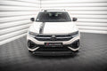 Maxton Design Street+ Spoilerlippe Front Ansatz V.1 passend für VW T-Roc R / R-Line Mk1 Facelift schwarz Hochglanz