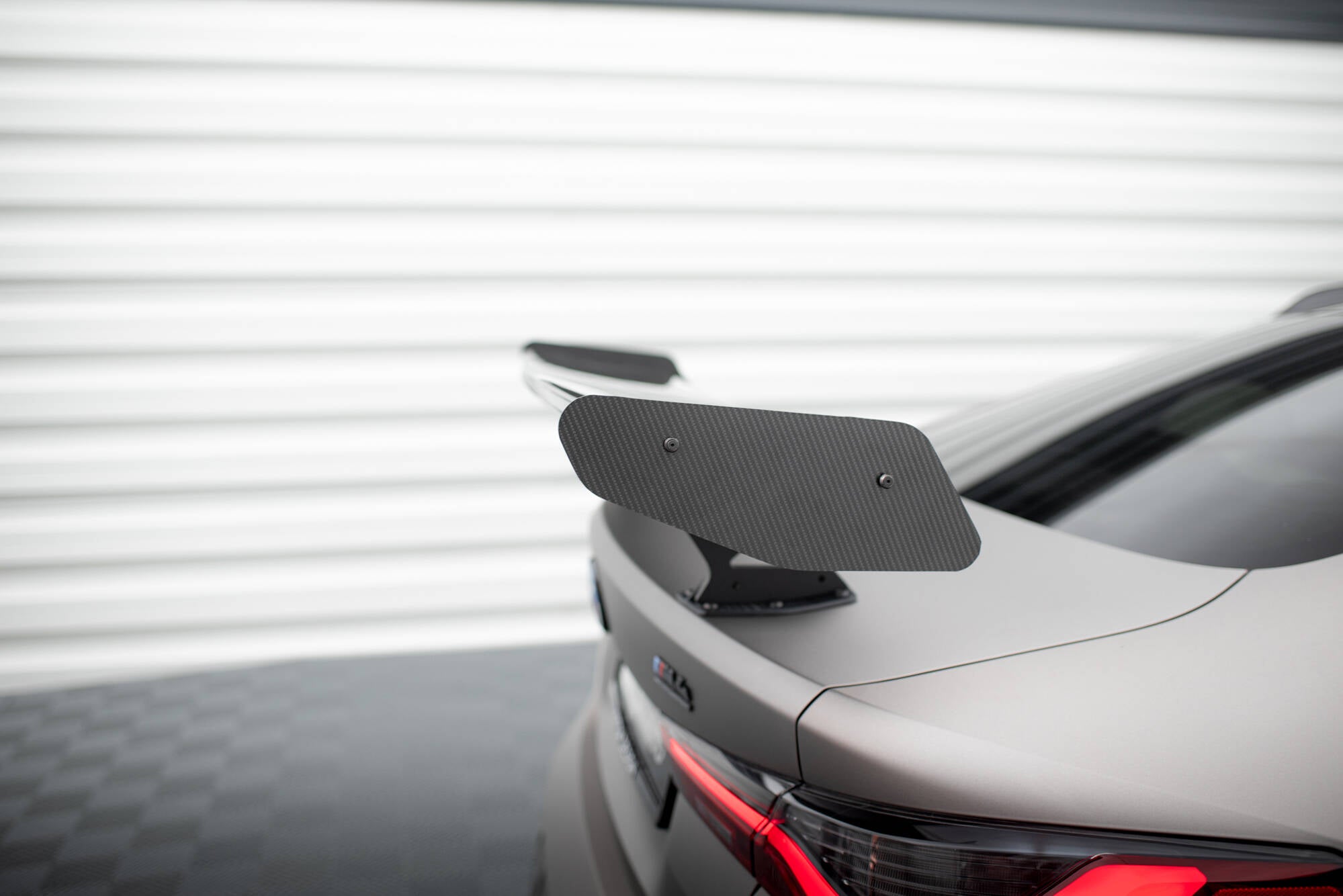 Maxton Design Carbon Spoiler With Internal Brackets Uprights BMW M4 G82 / G82 Facelift / M440i / 4 M-Paket G22 / G22 Facelift für BMW 4er Coupe
