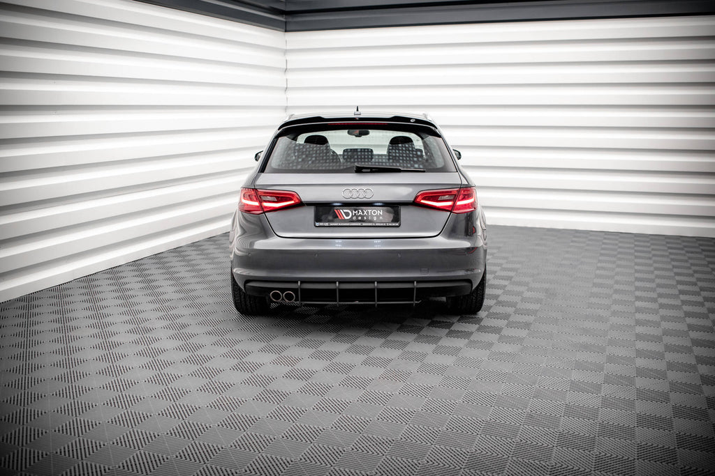 Maxton Design Street Pro Heckschürze passend für Audi A3 Sportback 8V