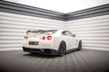 Maxton Design Street+ Seitenschweller Leisten passend für Nissan GTR R35 Facelift schwarz Hochglanz