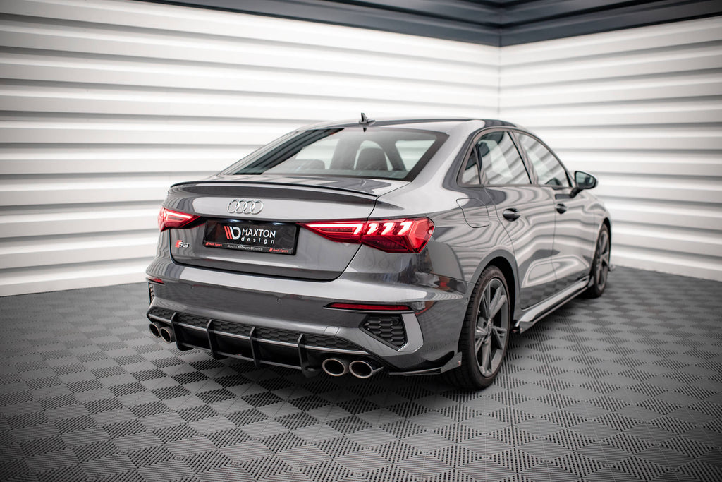 Maxton Design Street Pro Heckschürze passend für Audi S3 Limousine 8Y