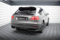 Maxton Design Street+ Mittlerer Diffusor RACE passend für Bentley Bentayga Mk1 schwarz Hochglanz