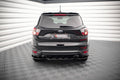 Maxton Design Heckansatz Ford Escape ST-Line Mk3 schwarz Hochglanz für Ford Escape Mk3