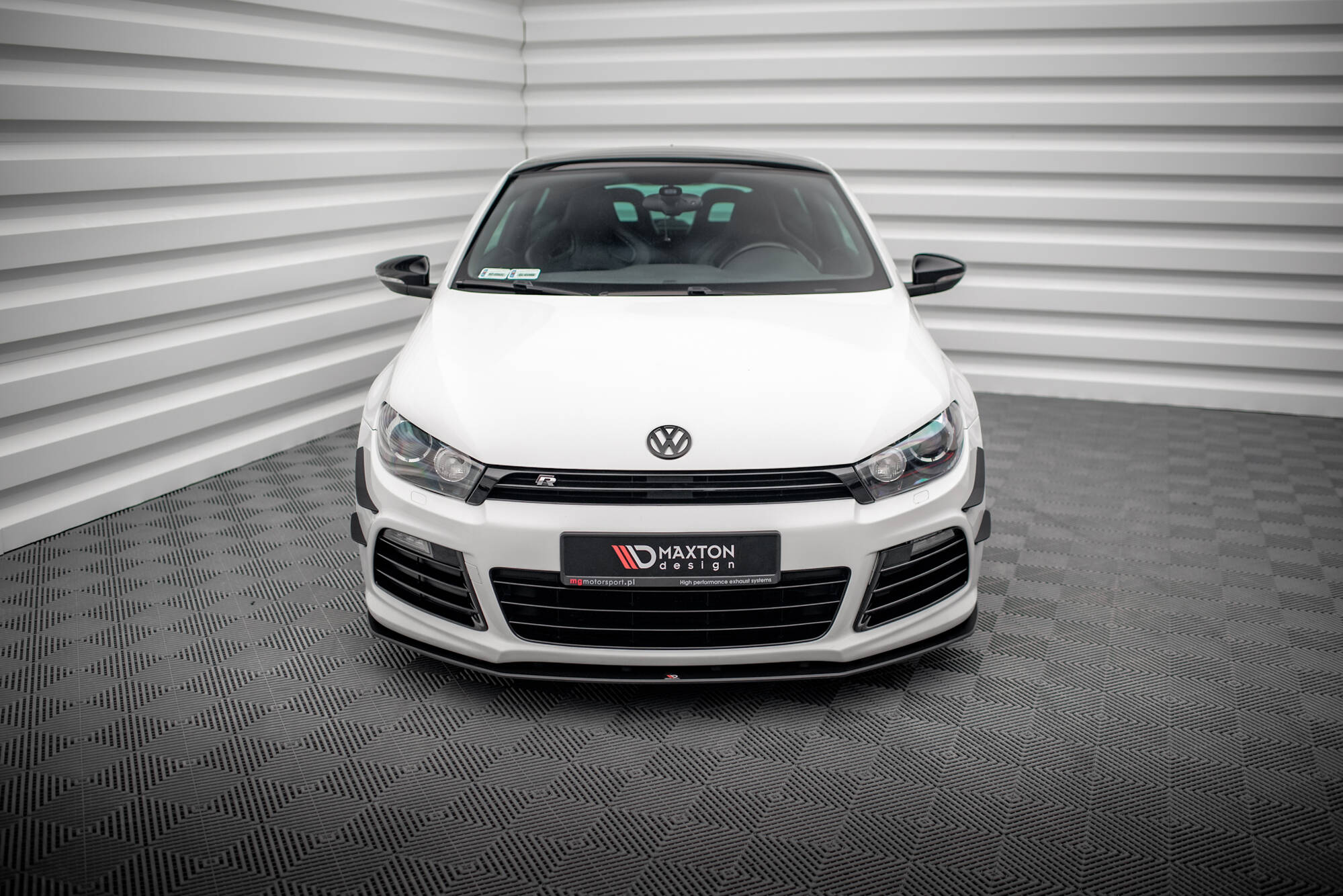 Maxton Design Street Pro Street+ Spoilerlippe Front Ansatz passend für VW Scirocco R Mk3