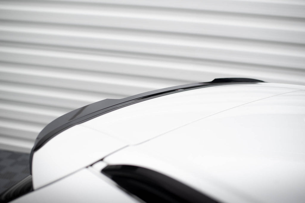 Maxton Design Spoiler CAP passend für BMW X5 E70 Facelift M Paket schwarz Hochglanz