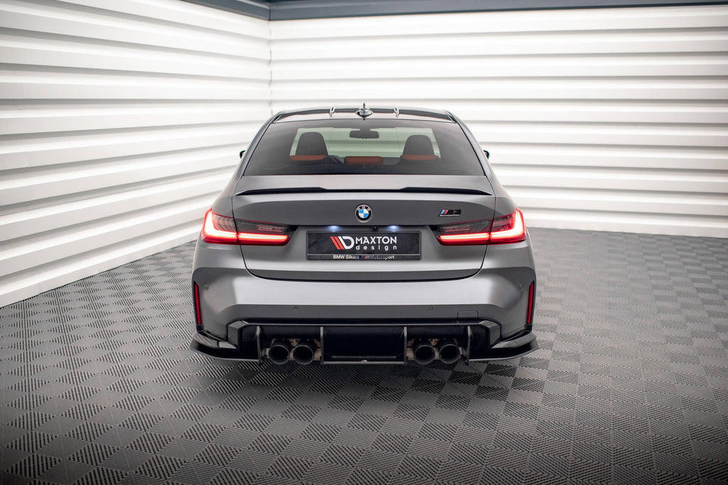 Maxton Design Street Pro Heckschürze passend für BMW M3 Limousine / Touring G80 / G81