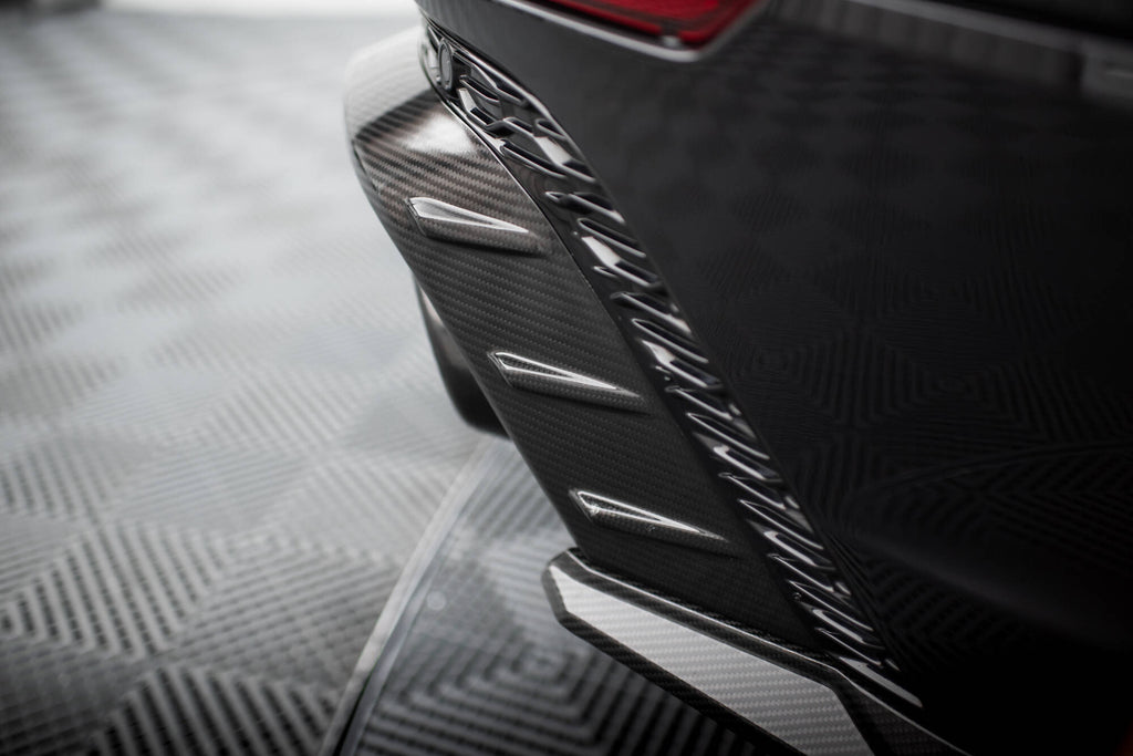 Maxton Design Prepreg Carbon Fiber Diffusor Heck Ansatz passend für Audi RSQ8 Mk1