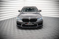 Maxton Design Street+ Spoilerlippe Front Ansatz V.1 passend für BMW M5 F90 Facelift schwarz Hochglanz