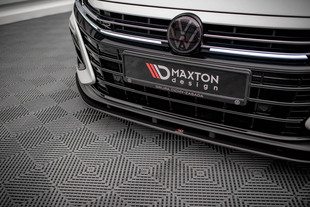 Maxton Design Street Pro Street+ Spoilerlippe Front Ansatz passend für VW Arteon R Limousine / Shooting Brake Mk1 Faceift