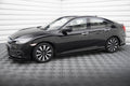 Maxton Design Seitenschweller Flaps passend für Honda Civic Mk10 schwarz Hochglanz