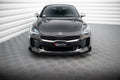 Maxton Design Front Stoßstange Flaps passend für Kia Stinger GT / GT-Line / Standard Mk1 schwarz Hochglanz
