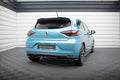 Maxton Design Street+ Mittlerer Diffusor RACE passend für Renault Clio R.S. Line Mk5 schwarz Hochglanz