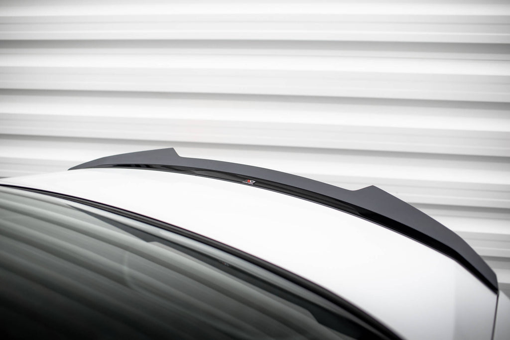 Maxton Design Spoiler CAP passend für Volvo S60 R-Design Mk3 schwarz Hochglanz