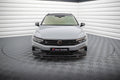 Maxton Design Street+ Spoilerlippe Front Ansatz V.2 passend für VW Passat R-Line B8 Facelift schwarz Hochglanz