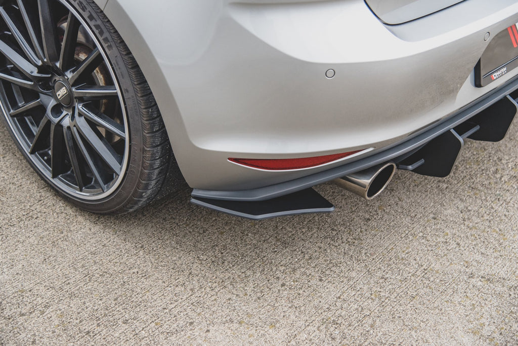 Maxton Design Heck Ansatz Flaps Diffusor V.2 passend für VW Golf 7 GTI