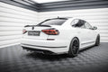 Maxton Design Street+ Mittlerer Diffusor RACE passend für VW Passat GT B8 Facelift USA schwarz Hochglanz