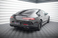 Maxton Design Street+ Mittlerer Diffusor RACE passend für Mercedes-AMG GT 53 4-Door Coupe X290 schwarz Hochglanz