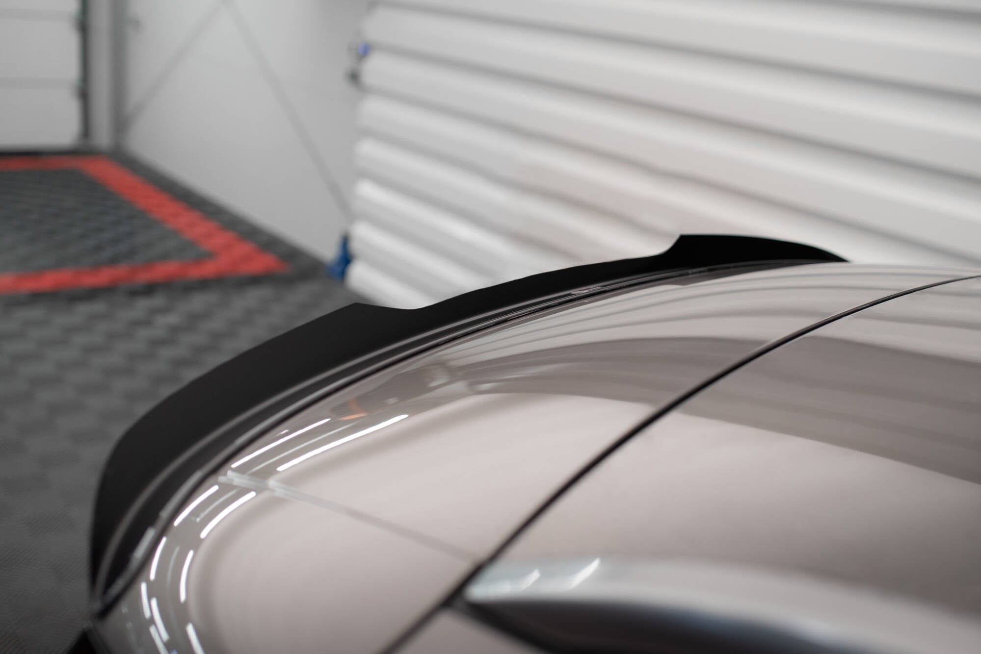 Maxton Design Spoiler CAP passend für Mercedes-Benz GLE SUV AMG-Line / AMG W167 / W167 Facelift schwarz Hochglanz