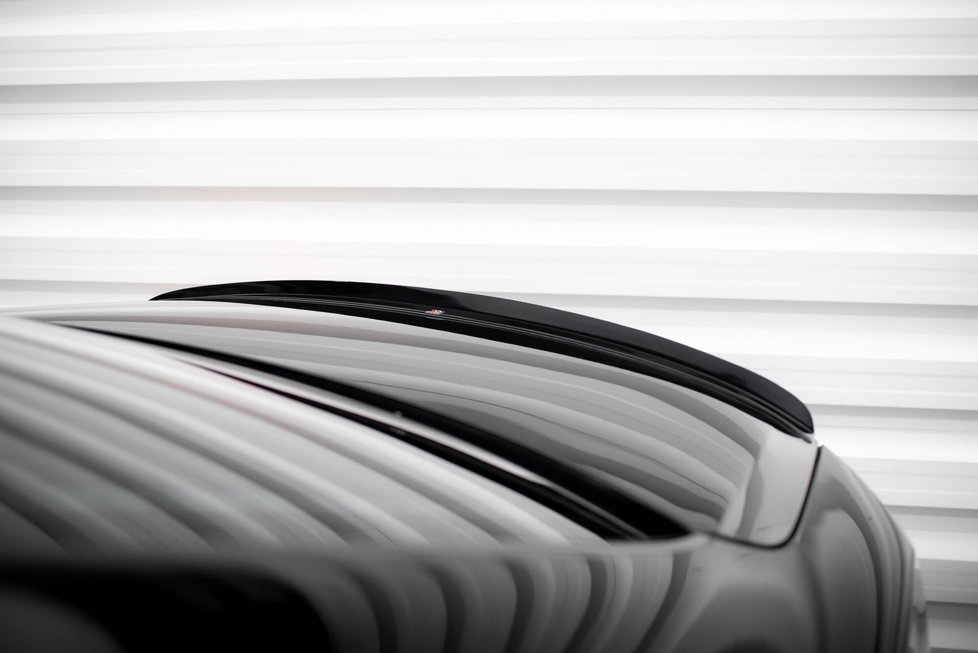 Maxton Design Spoiler CAP passend für Audi A8 D4 schwarz Hochglanz