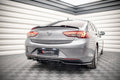 Maxton Design Street+ Mittlerer Diffusor RACE passend für Opel Insignia Mk2 schwarz Hochglanz