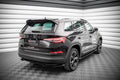 Maxton Design Spoiler CAP passend für Skoda Kodiaq Mk1 Facelift schwarz Hochglanz