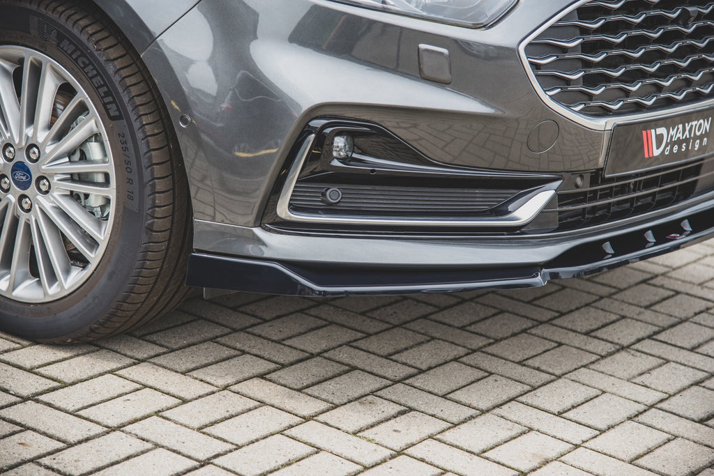 Maxton Design Front Ansatz für Ford S-Max Mk2 Facelift schwarz matt